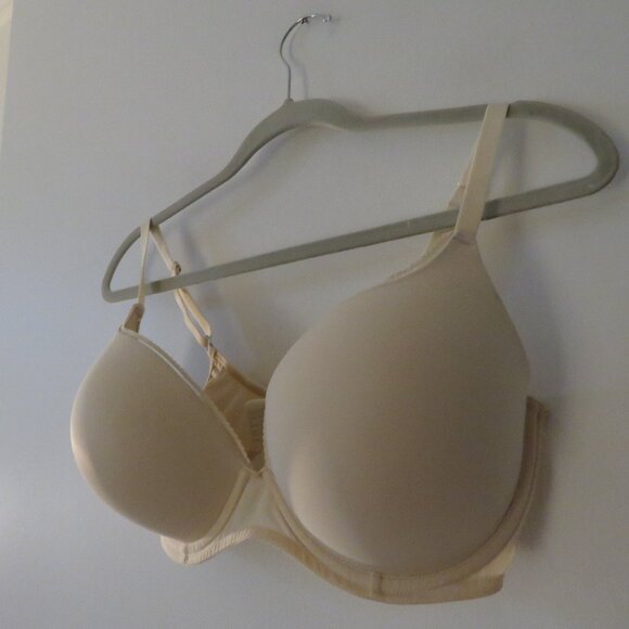 LOUNGE Comfort Push Up T-Shirt Bra in Latte Neutral Minimalist - Size 34H - Picture 8 of 11